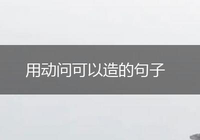 用动问可以造的句子
