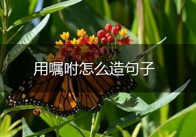 用嘱咐怎么造句子