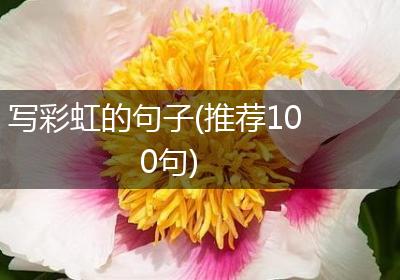 写彩虹的句子(推荐100句)