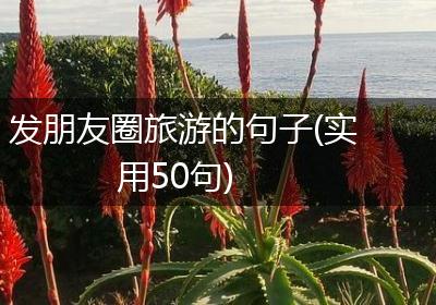 发朋友圈旅游的句子(实用50句)