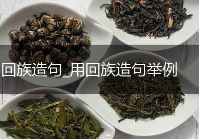 回族造句_用回族造句举例