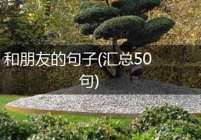 和朋友的句子(汇总50句)