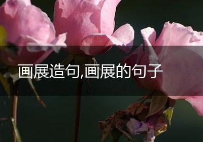 画展造句,画展的句子