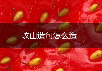 坟山造句怎么造
