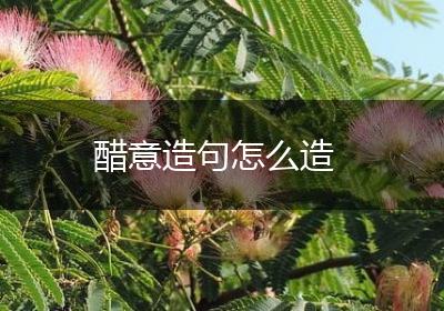醋意造句怎么造