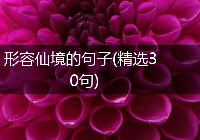 形容仙境的句子(精选30句)