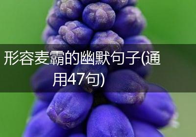 形容麦霸的幽默句子(通用47句)