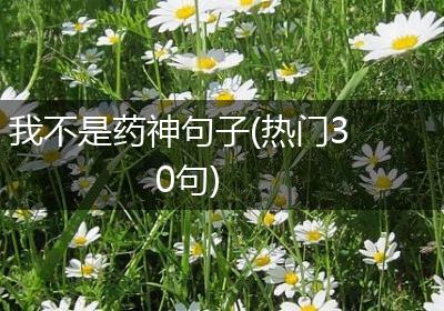 我不是药神句子(热门30句)