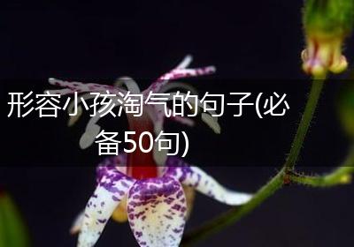 形容小孩淘气的句子(必备50句)