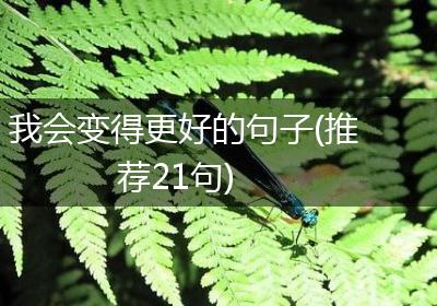 我会变得更好的句子(推荐21句)