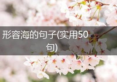 形容海的句子(实用50句)
