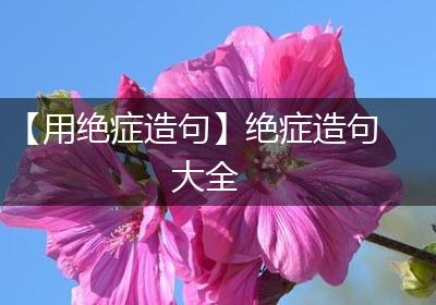 【用绝症造句】绝症造句大全