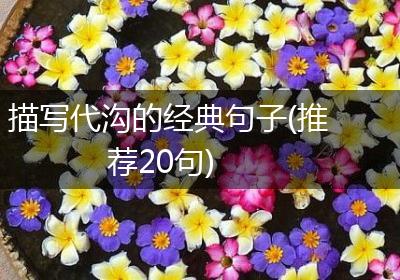 描写代沟的经典句子(推荐20句)