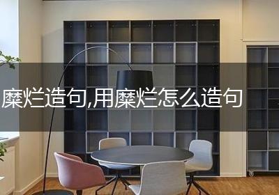 糜烂造句,用糜烂怎么造句