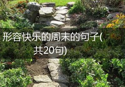 形容快乐的周末的句子(共20句)