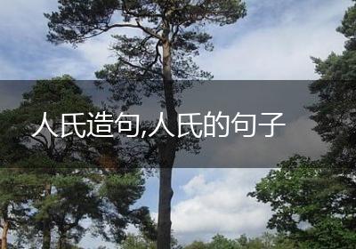 人氏造句,人氏的句子