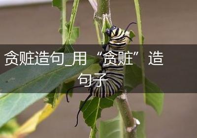 贪赃造句_用“贪赃”造句子