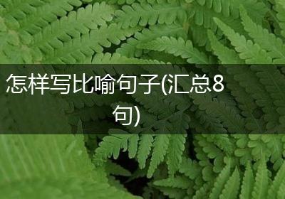 怎样写比喻句子(汇总8句)