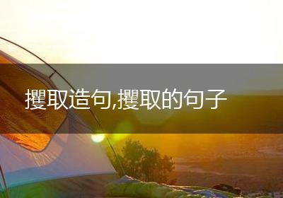 攫取造句,攫取的句子