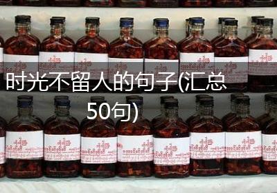 时光不留人的句子(汇总50句)