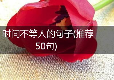 时间不等人的句子(推荐50句)