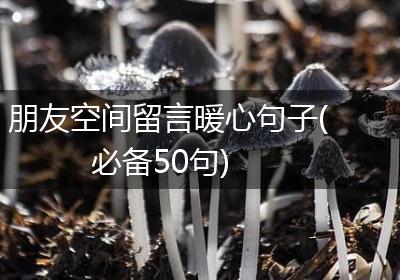 朋友空间留言暖心句子(必备50句)