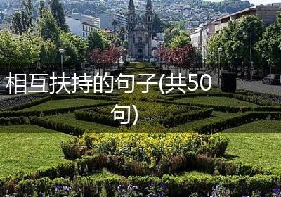 相互扶持的句子(共50句)