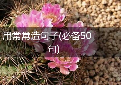 用常常造句子(必备50句)