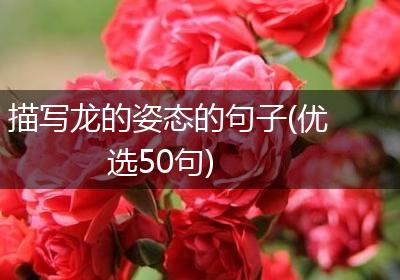 描写龙的姿态的句子(优选50句)