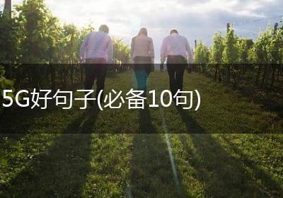 5G好句子(必备10句)