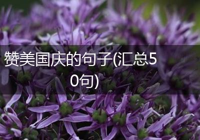 赞美国庆的句子(汇总50句)