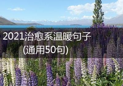 2021治愈系温暖句子(通用50句)