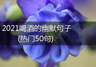 2021喝酒的幽默句子(热门50句)