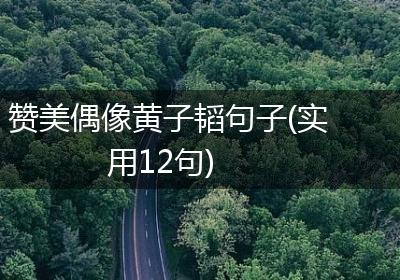 赞美偶像黄子韬句子(实用12句)