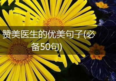 赞美医生的优美句子(必备50句)