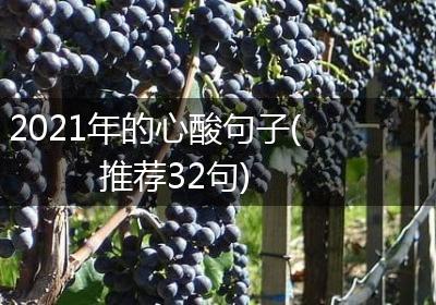 2021年的心酸句子(推荐32句)