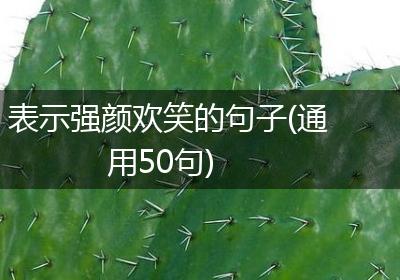 表示强颜欢笑的句子(通用50句)