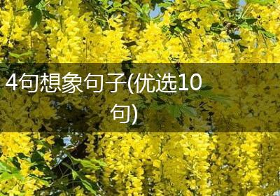 4句想象句子(优选10句)