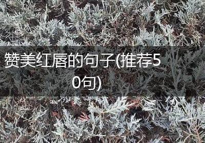 赞美红唇的句子(推荐50句)