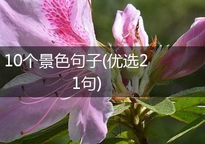 10个景色句子(优选21句)