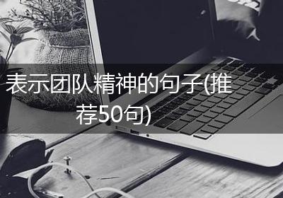 表示团队精神的句子(推荐50句)