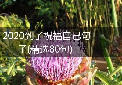 2020到了祝福自己句子(精选80句)