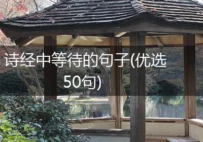 诗经中等待的句子(优选50句)