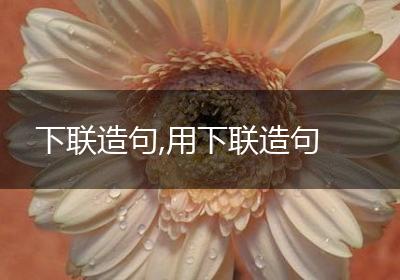 下联造句,用下联造句