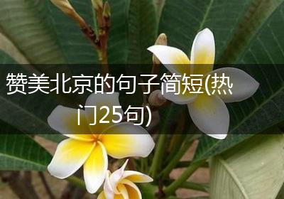 赞美北京的句子简短(热门25句)
