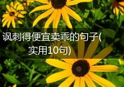 讽刺得便宜卖乖的句子(实用10句)