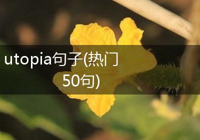 utopia句子(热门50句)