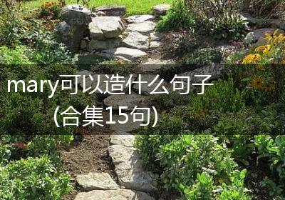 mary可以造什么句子(合集15句)