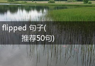 flipped 句子(推荐50句)