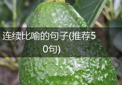 连续比喻的句子(推荐50句)